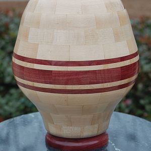 Maple with Purpleheart