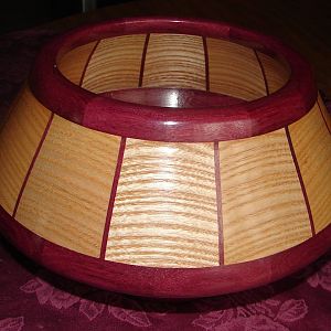 open top compound staves bowl