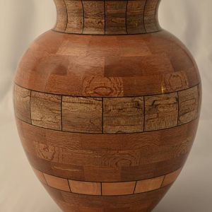 Simple Vase From A Pallet