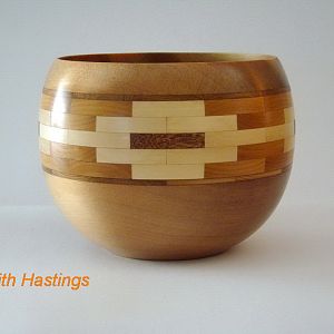 Segmented Patterned Bowl