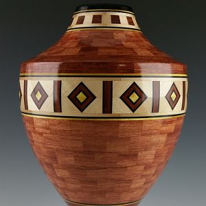 Vase With Diamonds