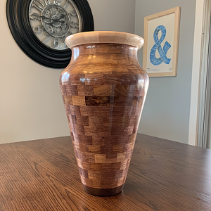 New Segmented Vase