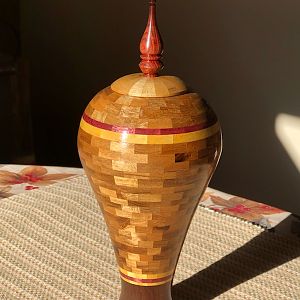 Brazilian Imbuia Vase