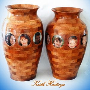 Twin Family Tree Vase