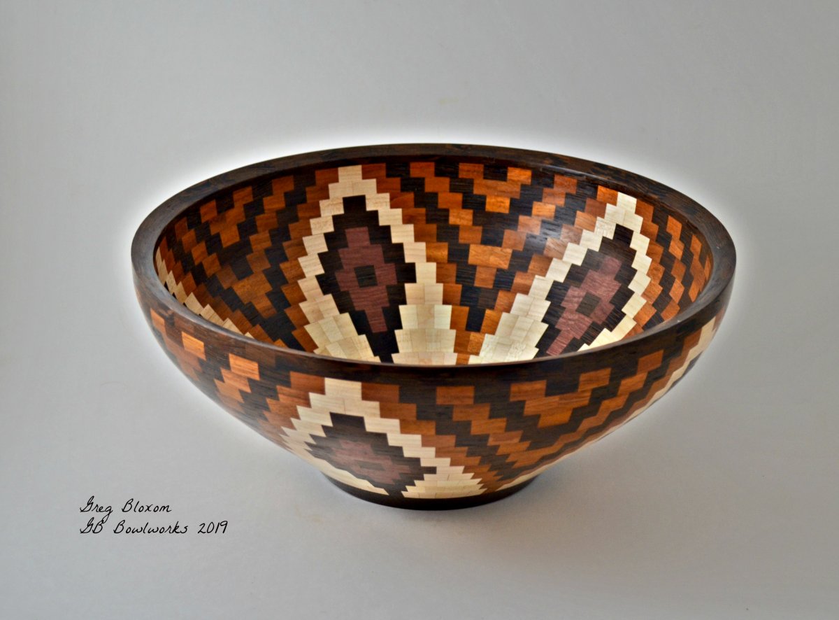 Segmented Bowl (14.5 x 6.5)