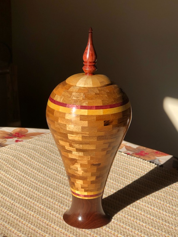 Brazilian Imbuia Vase