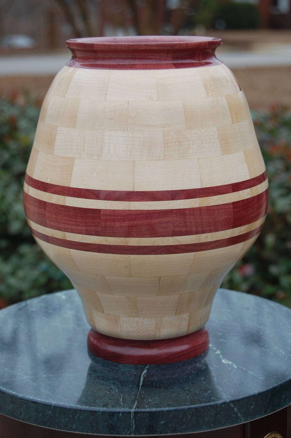 Maple with Purpleheart