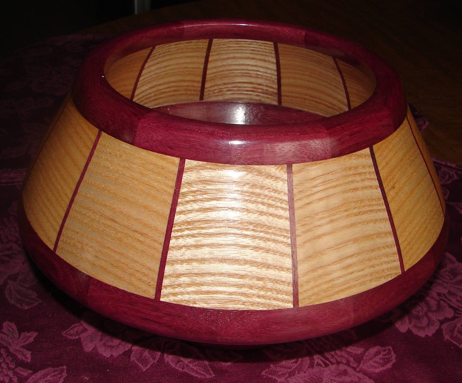 open top compound staves bowl