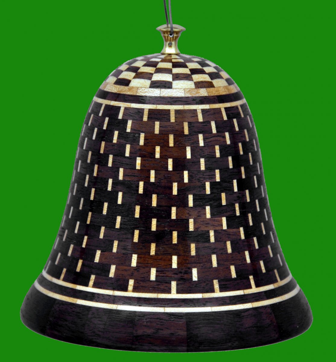 Segmented Wood Bell