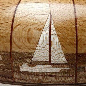 Sail boat pattern