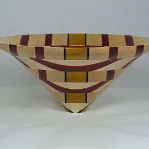 Second bowl from the same 2" laminated blank.