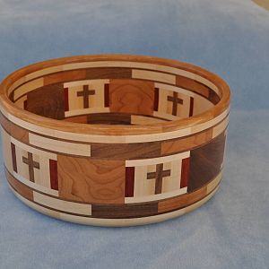 Bowl with Crosses