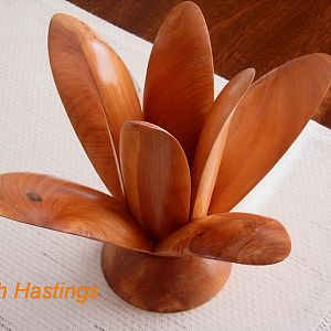 Wooden Flower