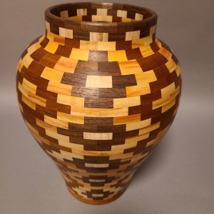 segmented vase