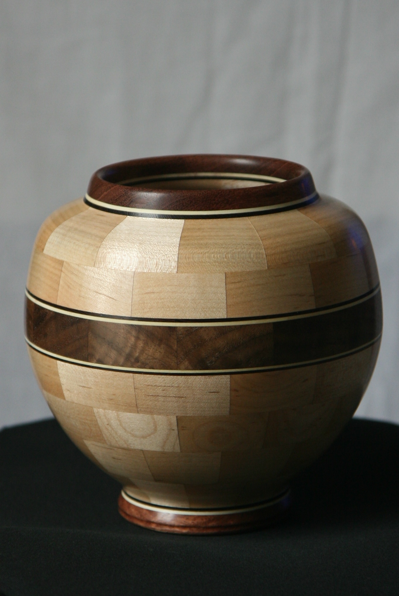 Kevin's Round Bowl - My First "real" Segmented Turning