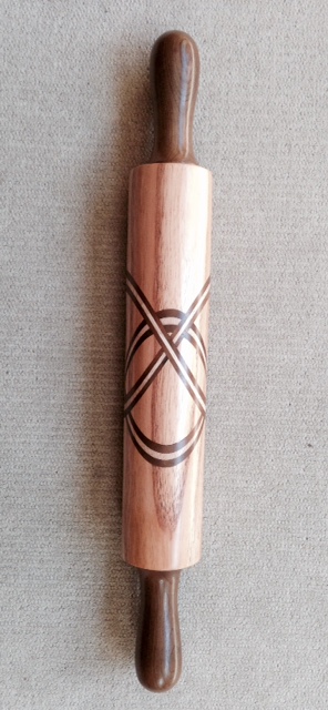 Half-tied Celtic Knot Rolling Pin